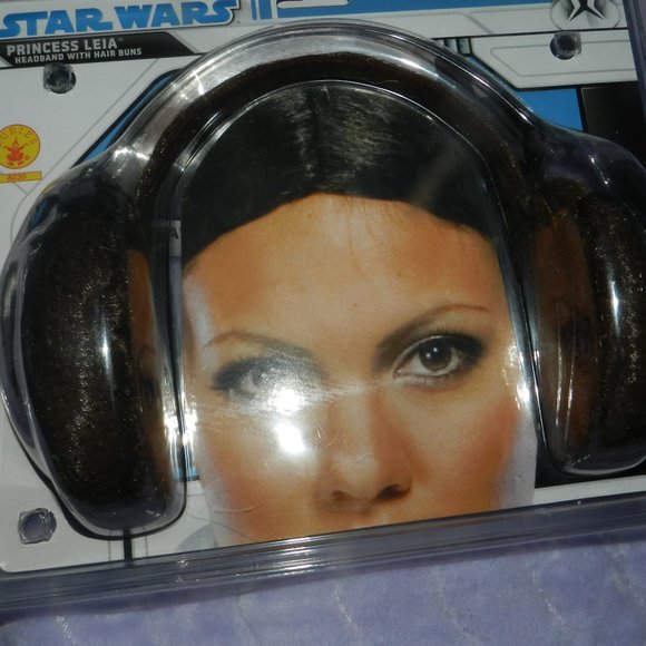 Star Wars Princess Leia Headband Space Costume Buns 🆕⌚FAST SHIPPED😮💨⚡🚚 - Picture 2 of 13